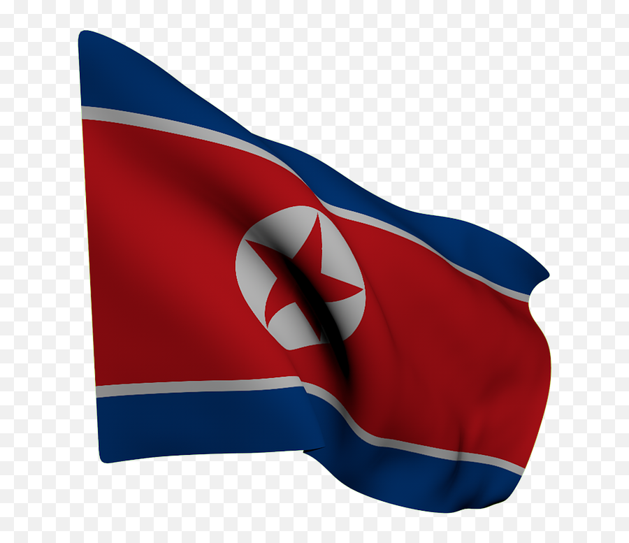 Flag North Korea Star - Korea Utara Bendera Emoji,North Korea Flag Emoji