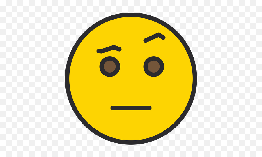 Face With Raised Eyebrow Emoji Icon Of - Icon,Suspense Emoji