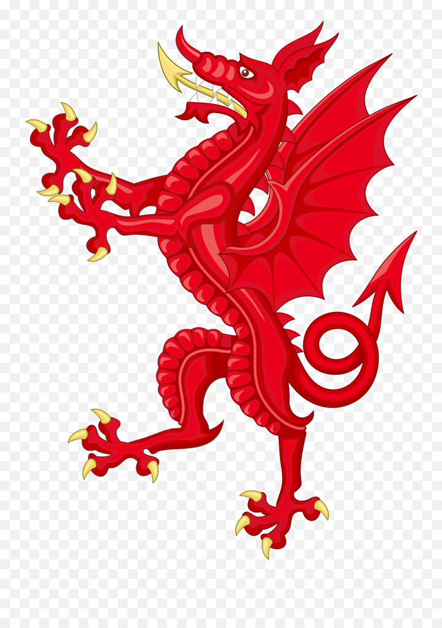 Welsh Dragon - Dragon Supporter Coat Of Arms Emoji,Welsh Dragon Emoji