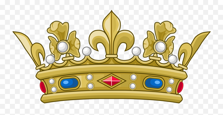 Crown Of A Prince Of The Blood Of - Prince Crown Png Emoji,King And Queen Crown Emoji