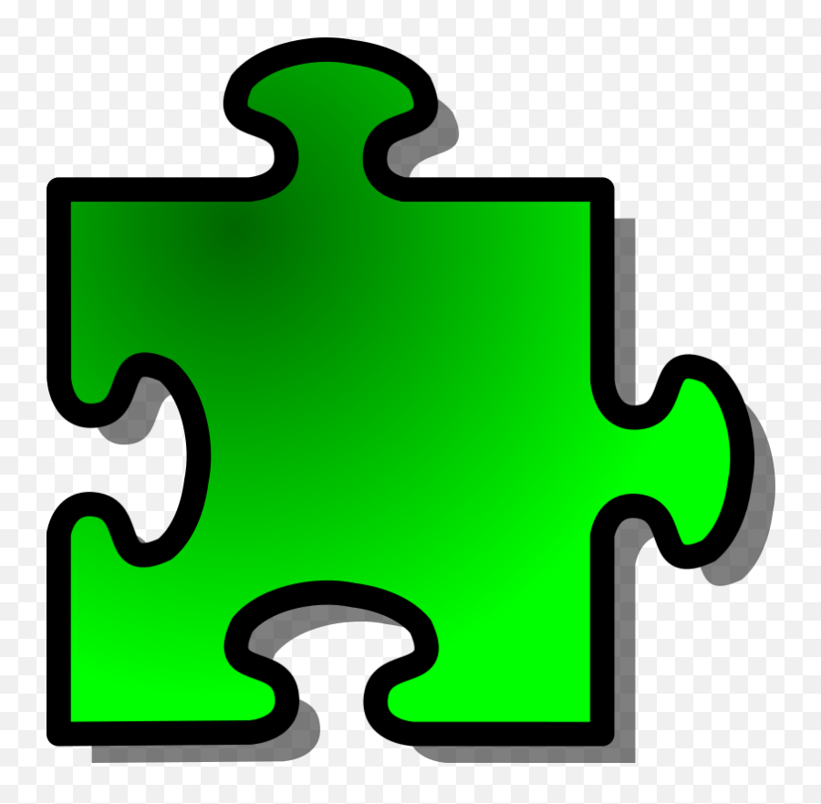 Puzzle Clipart Hostted 2 - Clipartix Jigsaw Puzzle Piece Shape Emoji,Puzzle Emoji