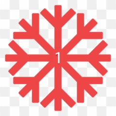 SnowFlakePing - Discord Emoji Hot And Cold Transparent Background