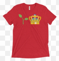 Veggie Royalty T - Shirt Beyond the Weak Kindness Ideas Emoji