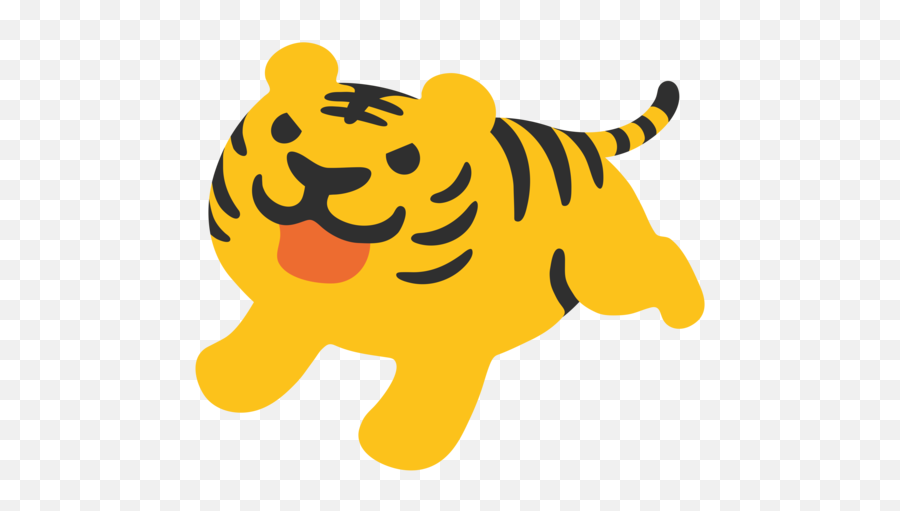 Tiger Emoji - Tiger Emoji Png,Tiger Emoji