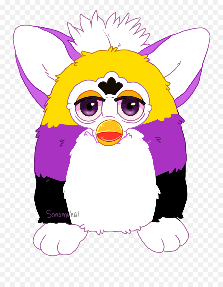 Hey Beter Png - Pride Furbies Say Happy Pride Adãlie Penguin Emoji,Lie Emoji