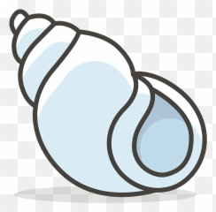 Spiral shell emoji clipart Free download transparent PNG - Shell Icon