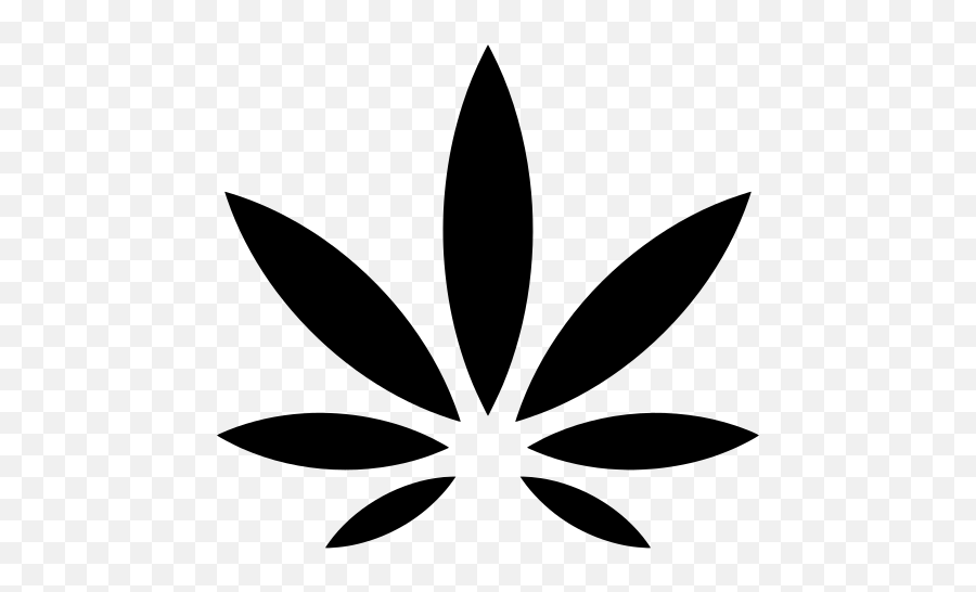 Svg Hemp Ganja Cannabis - Big Flower Stencils Emoji,Marijuana Leaf Emoji