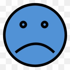 September 2020 AdjunctWizard - Blue Sad Face Clipart Emoji