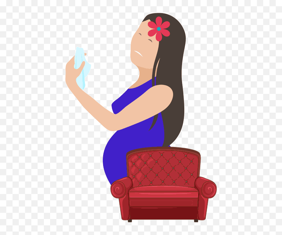 Cough Cold Or Flu Clipart - Full Size Clipart 1621138 Pregnant Flu Gif Emoji,Blowing Steam Emoji