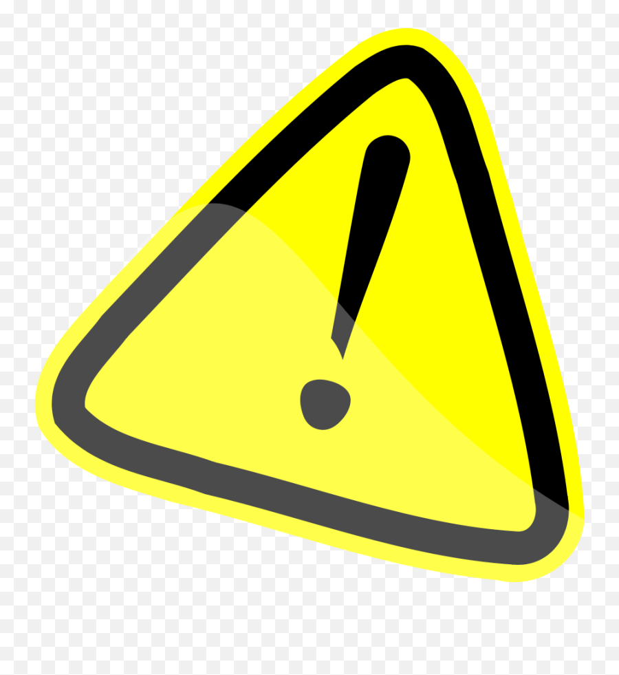 Attention Clipart Warning Triangle Attention Warning - Risks And Issues Of Social Media Emoji,Warning Emoji