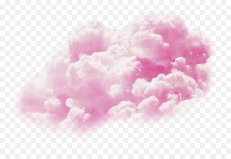 Pink Cloud Sticker - Pink Cloud Sticker Picsart Emoji,Cloud Candy Emoji