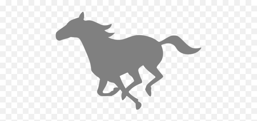 Gray Horse Icon - Horse Signs Emoji,Horse Emoticon