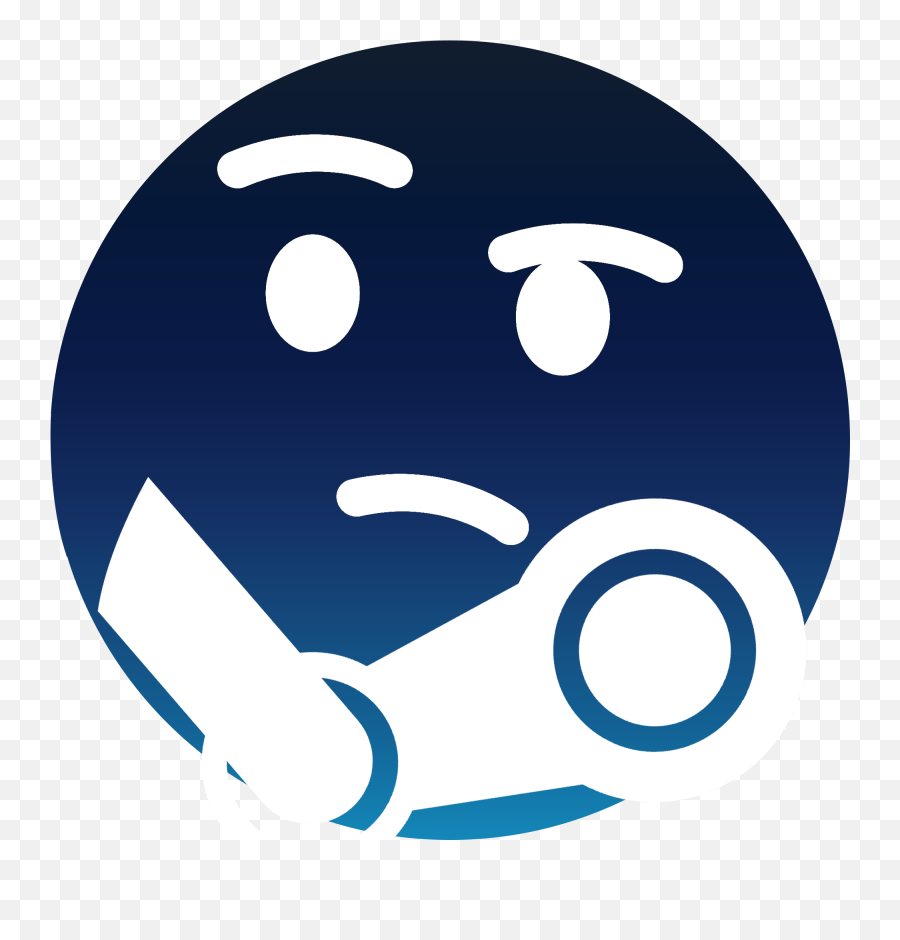 Thinksteam V2 With And Without Background - Circle Emoji,Hyperthink Emoji