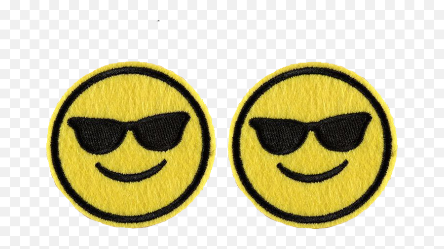 Parche Emoticono Gafas - Smiley Emoji,Emoticono