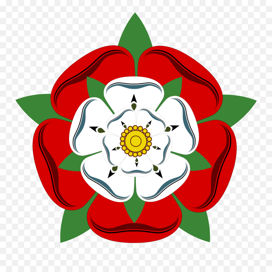 Tudor Rose - War Of The Roses Rose Emoji,England Flag Emoji