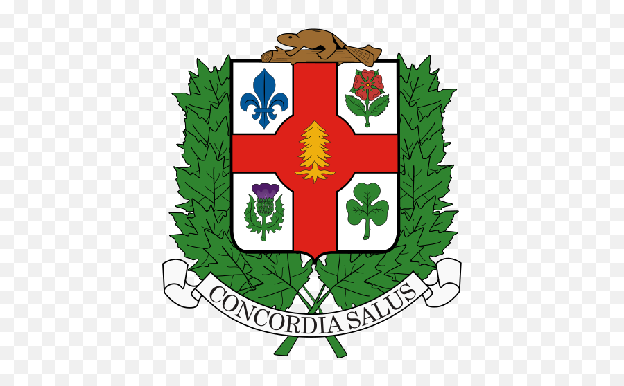 Coat Of Arms Of Montreal - Coat Of Arms Of Montreal Emoji,Scottish Flag Emoji