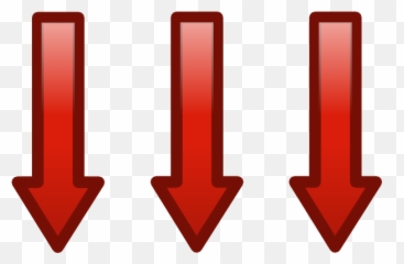 11975 Arrow Free Clipart - Three Arrows Pointing Down Emoji