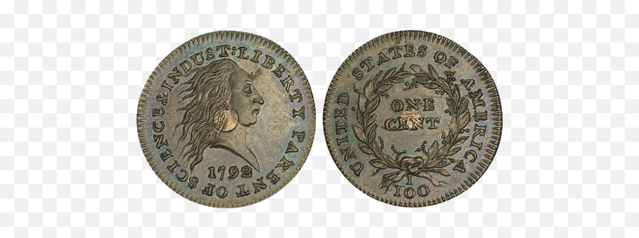 1792 Silver Center Cent - Roman Coins Emoji,Mona Lisa Emoji