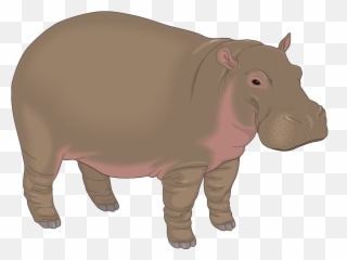 Fahc50 - Hippo Clip Art Emoji,Hippo Emoticon