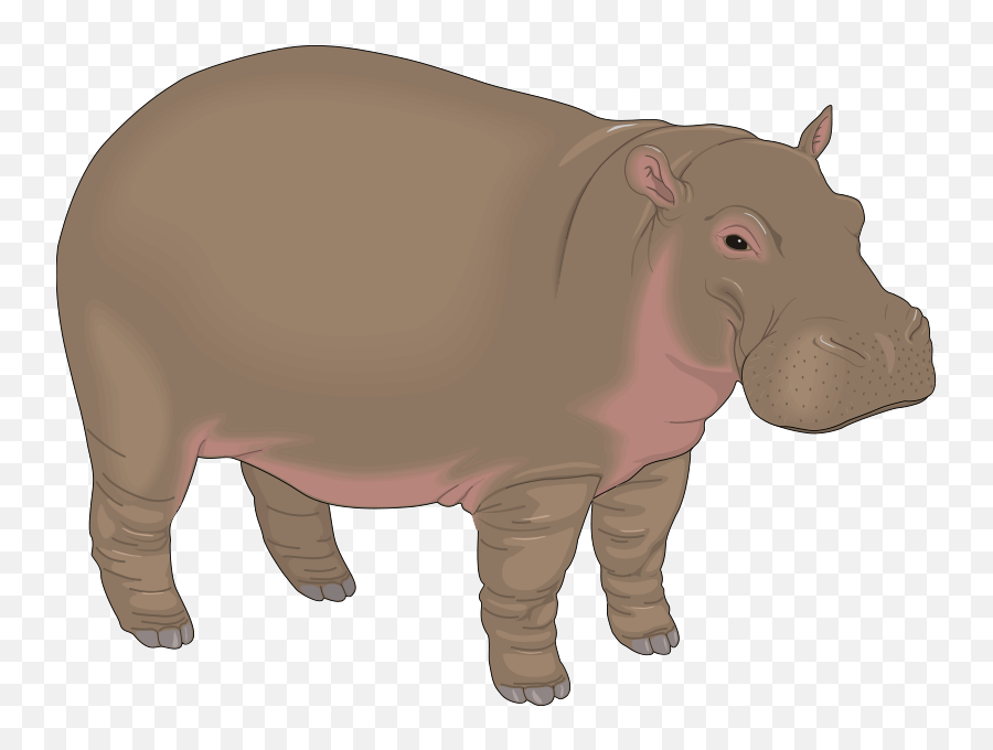 Fahc50 - Hippo Clip Art Emoji,Hippo Emoticon