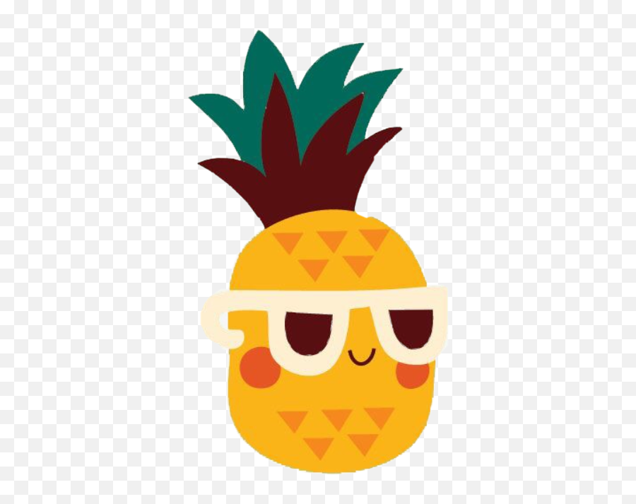 Sticker Pineapple Sun So Guys Im Going - Cute Profile Pictures For Instagram Emoji,Pumped Emoji