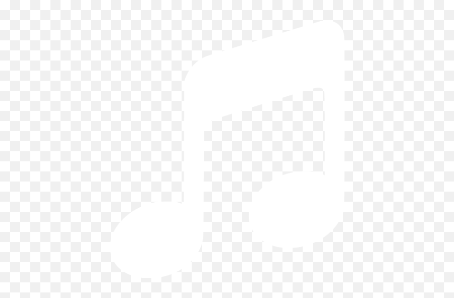 White Music 2 Icon - White Music Symbol Png Emoji,Music Emoticon For Facebook