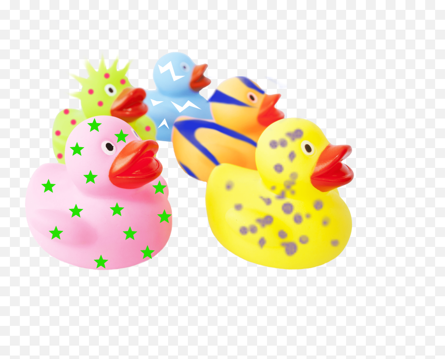 Creative - Bath Toy Emoji,Rubber Duck Emoji