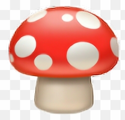 Mushroom Nature Emoji Red Plant Freetoedit - Mushroom Emoji Png,Nature Emoji