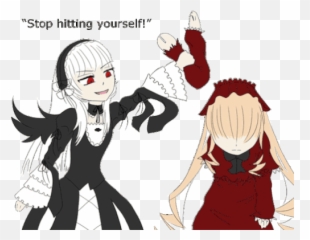 Silly Broken Arm Gif - Silly Brokenarm Rozenmaiden Discover U0026 Share Gifs Cartoon Emoji,Silly Face Emoji