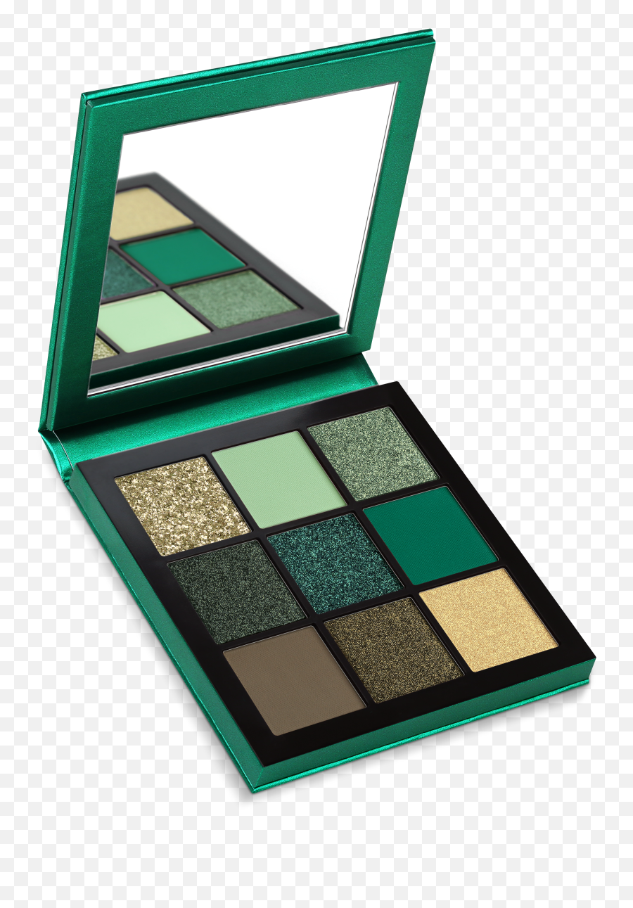 Obsessions Palette Emerald - Green Eyeshadow Palette Emoji,Palette Emoji