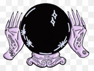 Psychic Crystalball Mystic - Illustration Emoji,Psychic Emoji