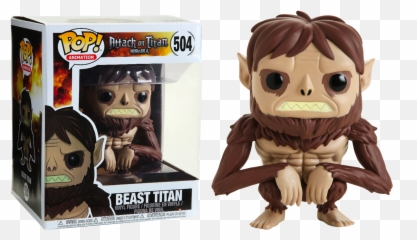 Attack on Titan - Beast 6 Super Sized Pop Vinyl Figure Funko Emoji