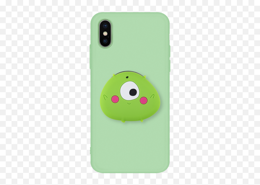 Us 217 40 Off3d Silicone Cartoon Phone Holder Case For Iphone 5 5s Se 6 6s 7 8 Plus 11 Pro Max X Xs Max Xr Cute Stand Soft Back Cover Coquefitted - Mobile Phone Emoji,Flip The Bird Emoticon