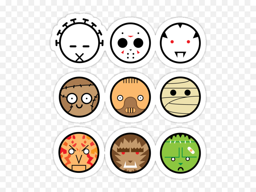 Horrormovies - Clip Art Emoji,Horror Emoticon