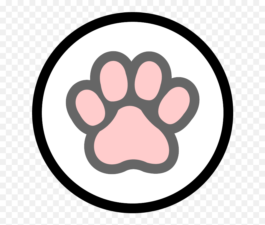 Clip Art Tiger Paw Print - Love Paw Print Tattoo Emoji,Tiger Bear Paw Prints Emoji