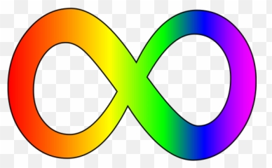 Autism Spectrum Infinity Awareness - Neurodiversity Symbol Emoji,Infinity Emoji
