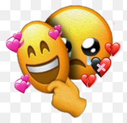 emotion emoji Sticker by s h - Smiley Face Covering Sad