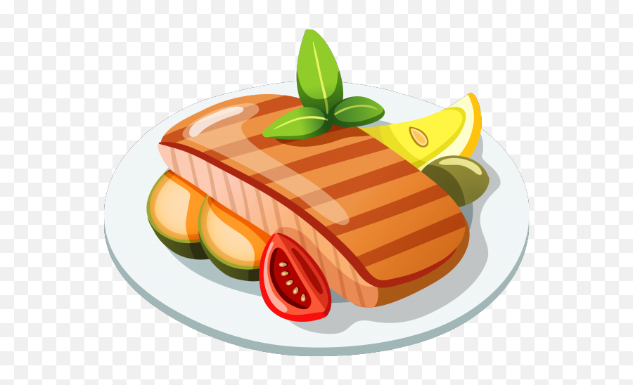 Dinner Plate Clipart Main Course - Transparent Food Clipart Emoji,Emoji Plates