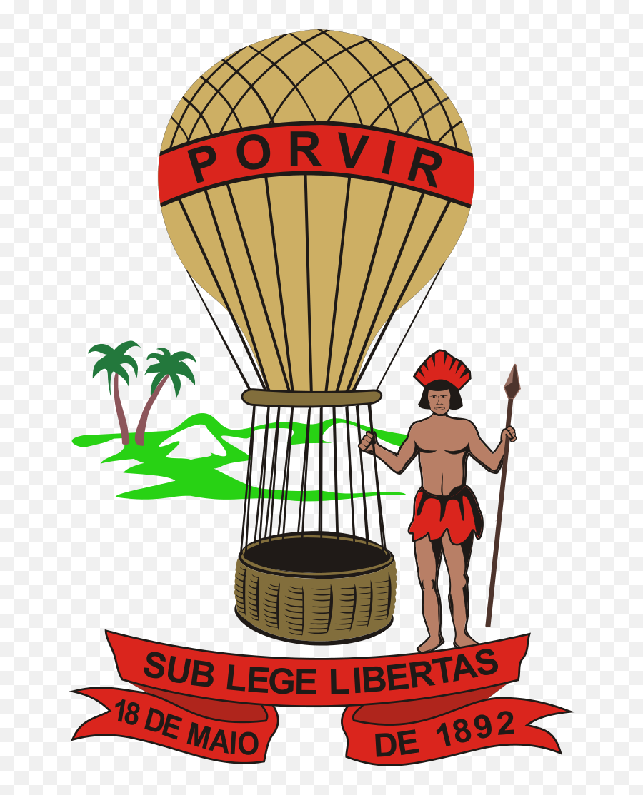 Brasão De Sergipe - Brasão Do Estado De Sergipe Emoji,Hot Air Balloon Emoji