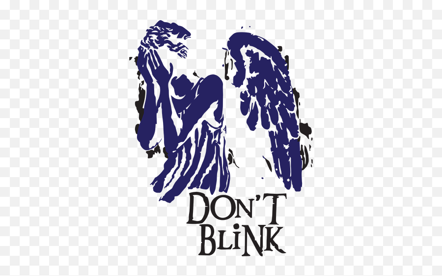 Dont Blink Doctor Who Sticker - Weeping Angel Pumpkin Stencil Emoji,Dr Who Emoji