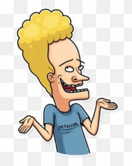 Beavis And Butt - head WhatsApp Stickers Cloud Happy Emoji