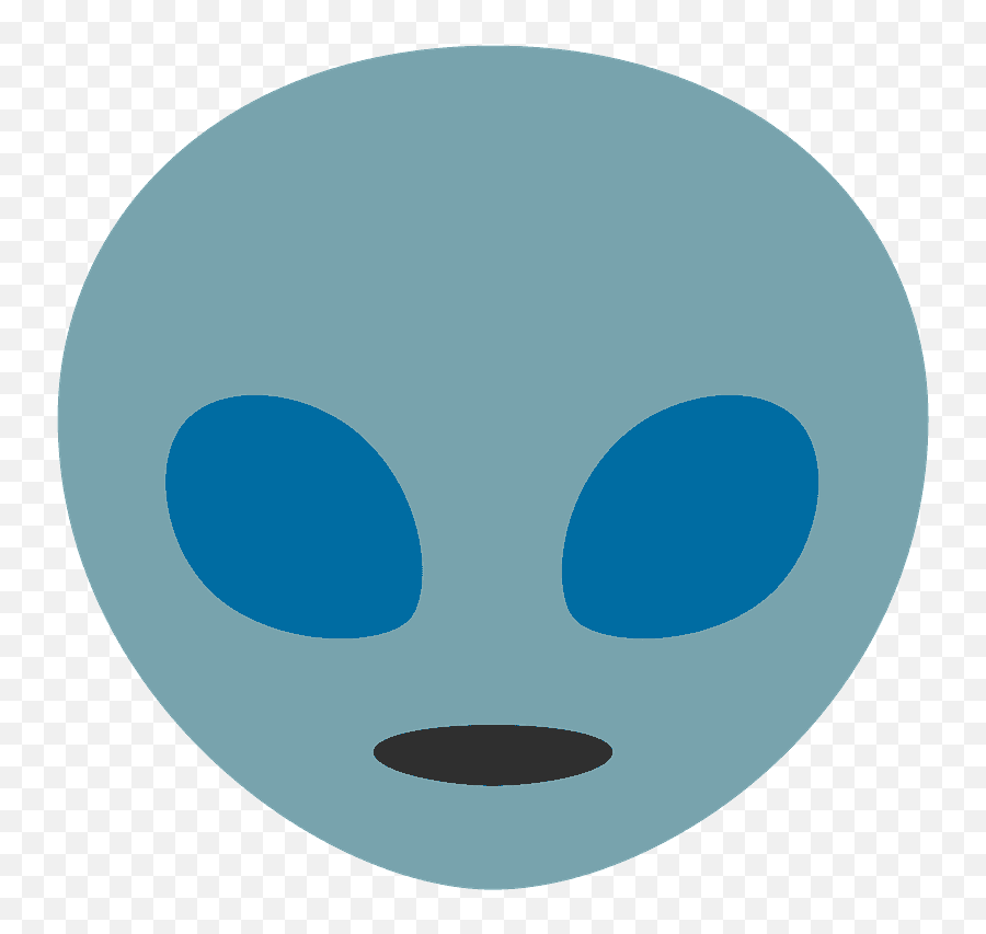 Alien Emoji Clipart Free Download Transparent Png Creazilla - Alien Emoji Google,Android Ghost Emoji