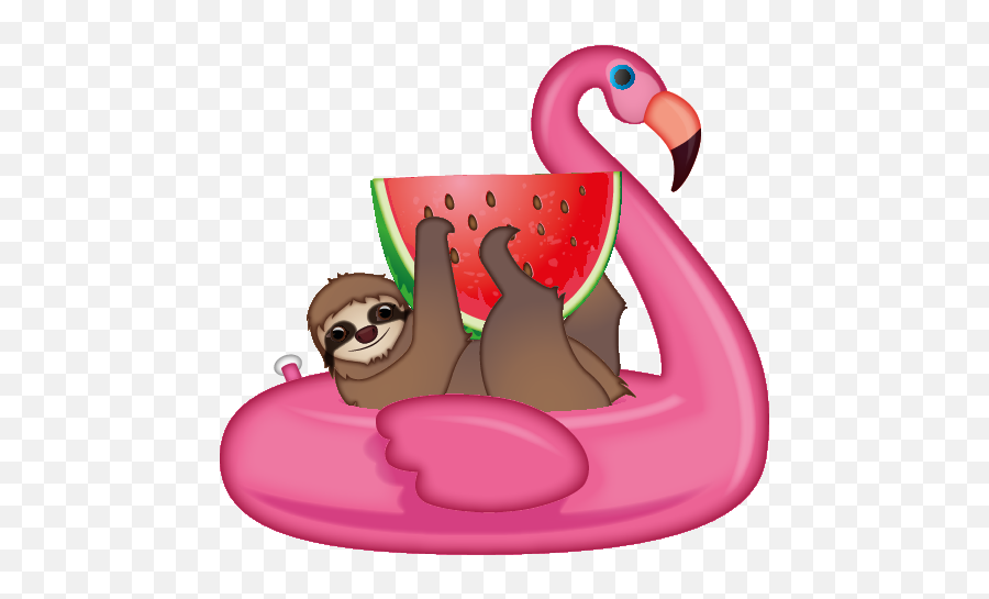 Emoji - Cartoon,Flamingo Emoji