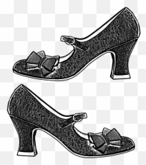 Flapper Shoes Charleston Dance - Basic Pump Emoji,Emoji Converse Shoes