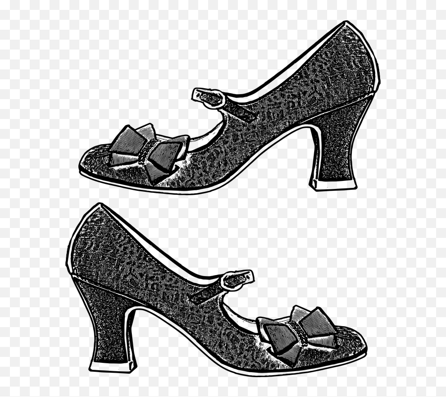 Flapper Shoes Charleston Dance - Basic Pump Emoji,Emoji Converse Shoes