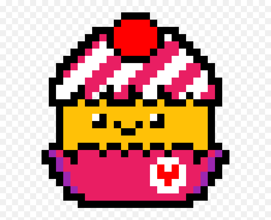 Pixilart - Pixel Art Food Pizza Emoji,Cupcake Emoticon