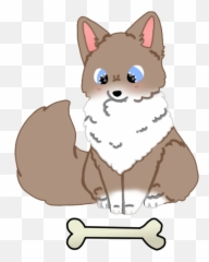 Gachalife Gacha Dog Bone Dogandbone - Kitten Emoji,Emoji Dog And Bone
