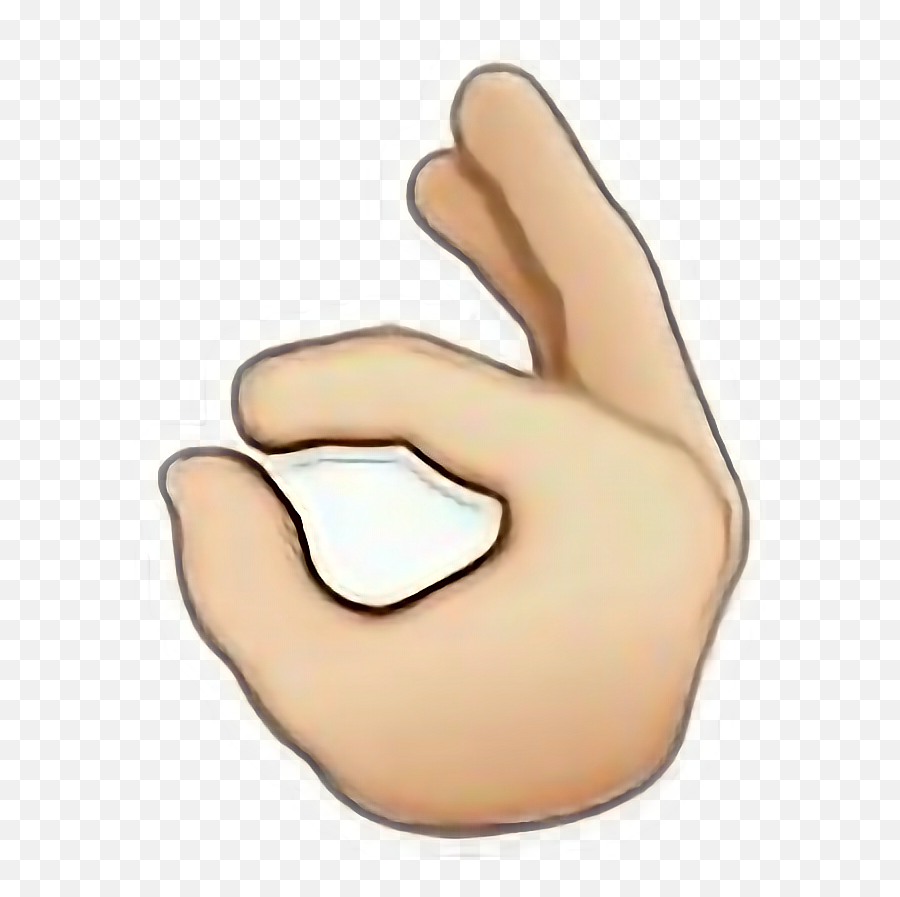 Ok Okay Alright Iphoneemoji Emoji - Ok Hand Png Transparent,A Ok Emoji