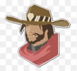 Mccree Deadeye Symbol Png Picture - Mccree Hat Transparent Background Emoji,Mccree Emoji