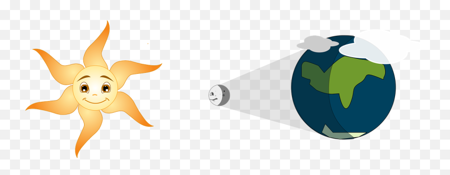 Planets Solar Eclipse Sun Earth - Png Emoji,Usa Flag And Ship Emoji